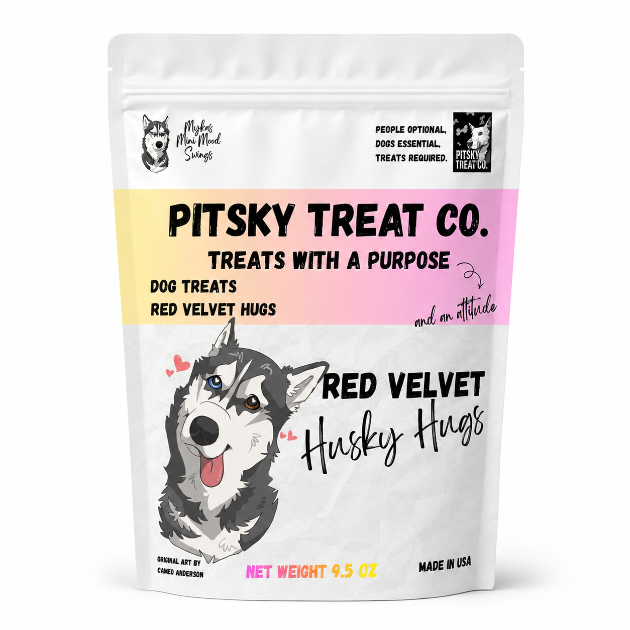 Red Velvet Husky Hugs